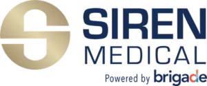 Siren Medical Powered by Brigade Logo